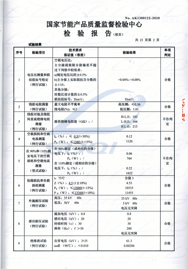 高低压试验报告-S11-1250惠民惠民惠民油浸式变压器-2.jpg